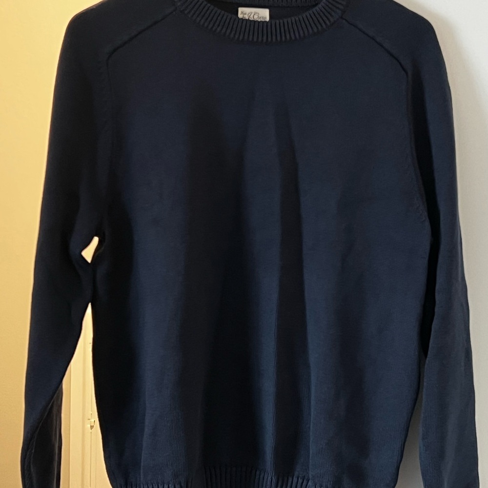 J. Crew Heritage Cotton Crew Neck Sweater